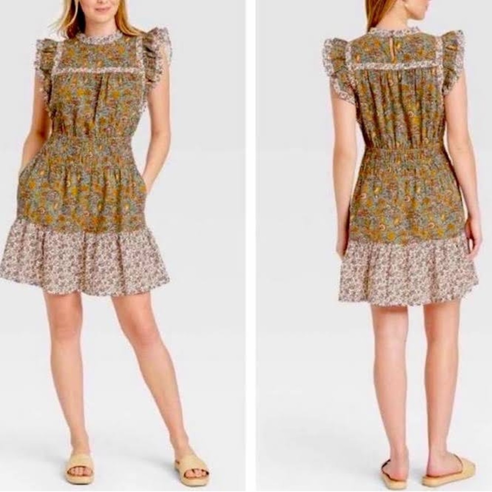 Universal thread floral dress